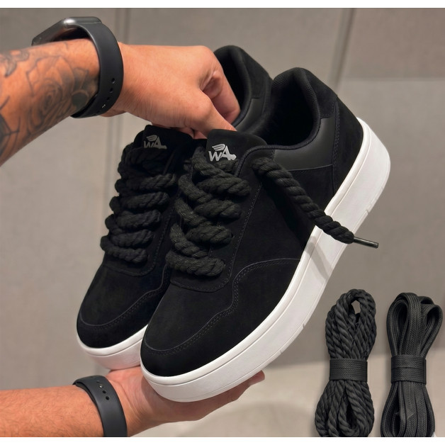 Tênis Masculino Feminino Casual Urbano Moderno Elegante Premium Leve Confortável de Camurça Premium Macia Pronta Entrega