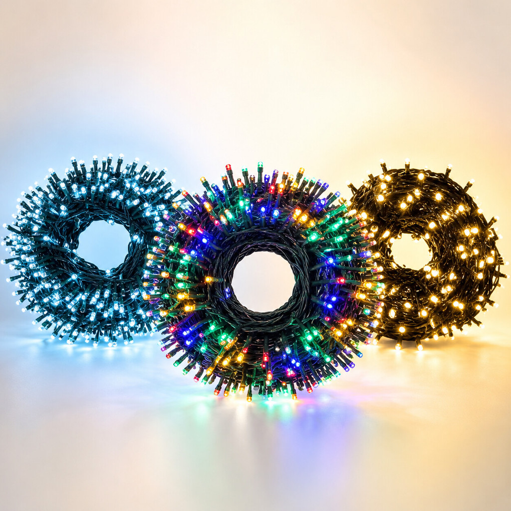 100/200 LED Solar String 12/22M EXTERNAL USE Christmas Promotion Outdoor Fixed And 8 Functions Waterproof String Lights