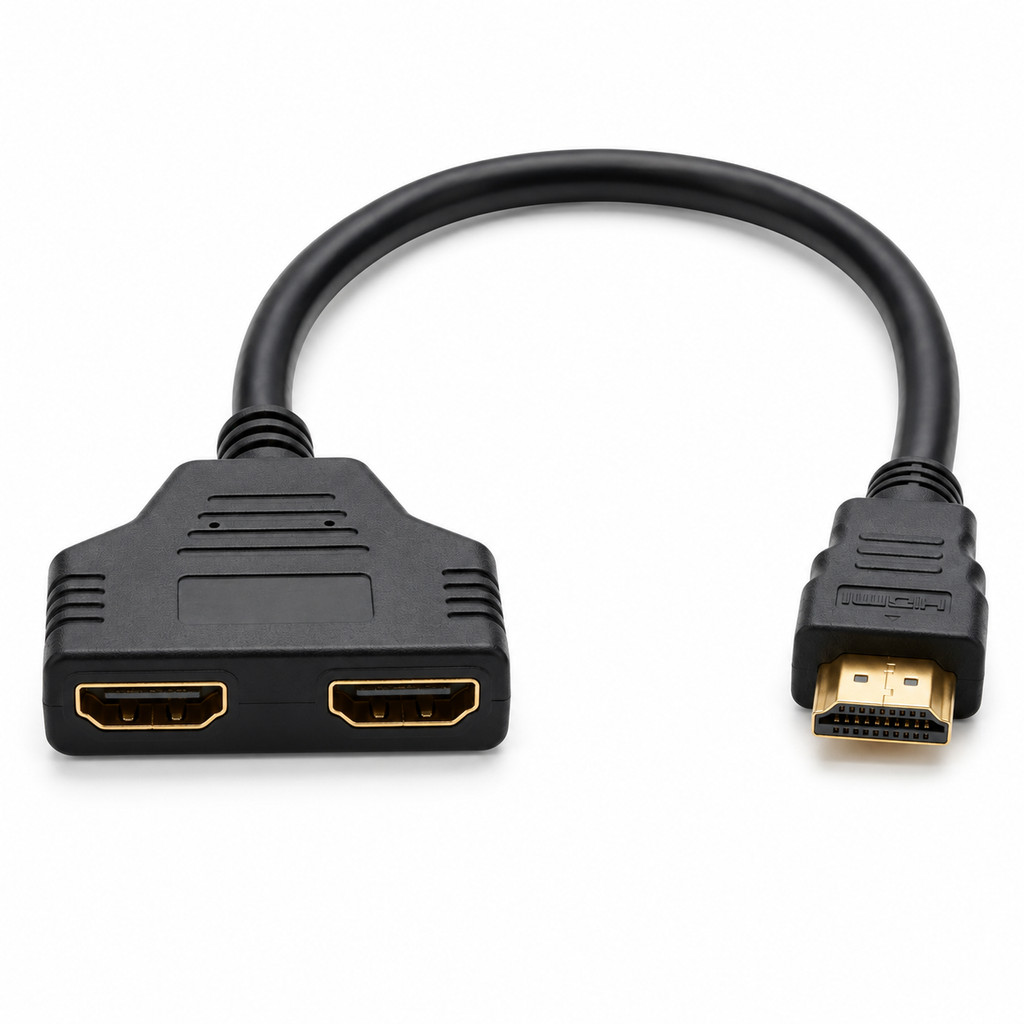 Switch HDMI 2x1 Adaptador 2 Entradas 1 Saída para TV Monitor PC Notebook