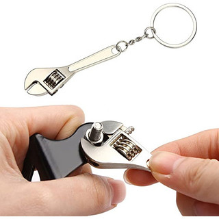 Mini chaveiro portátil criativo e prático/chave multifuncional ajustável de liga universal/ferramenta de metal prática p