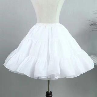 Anágua , Lolita JK Underskirt Crinolina , Sem Argola Respirável Cosplay Flor Vestido Acessórios