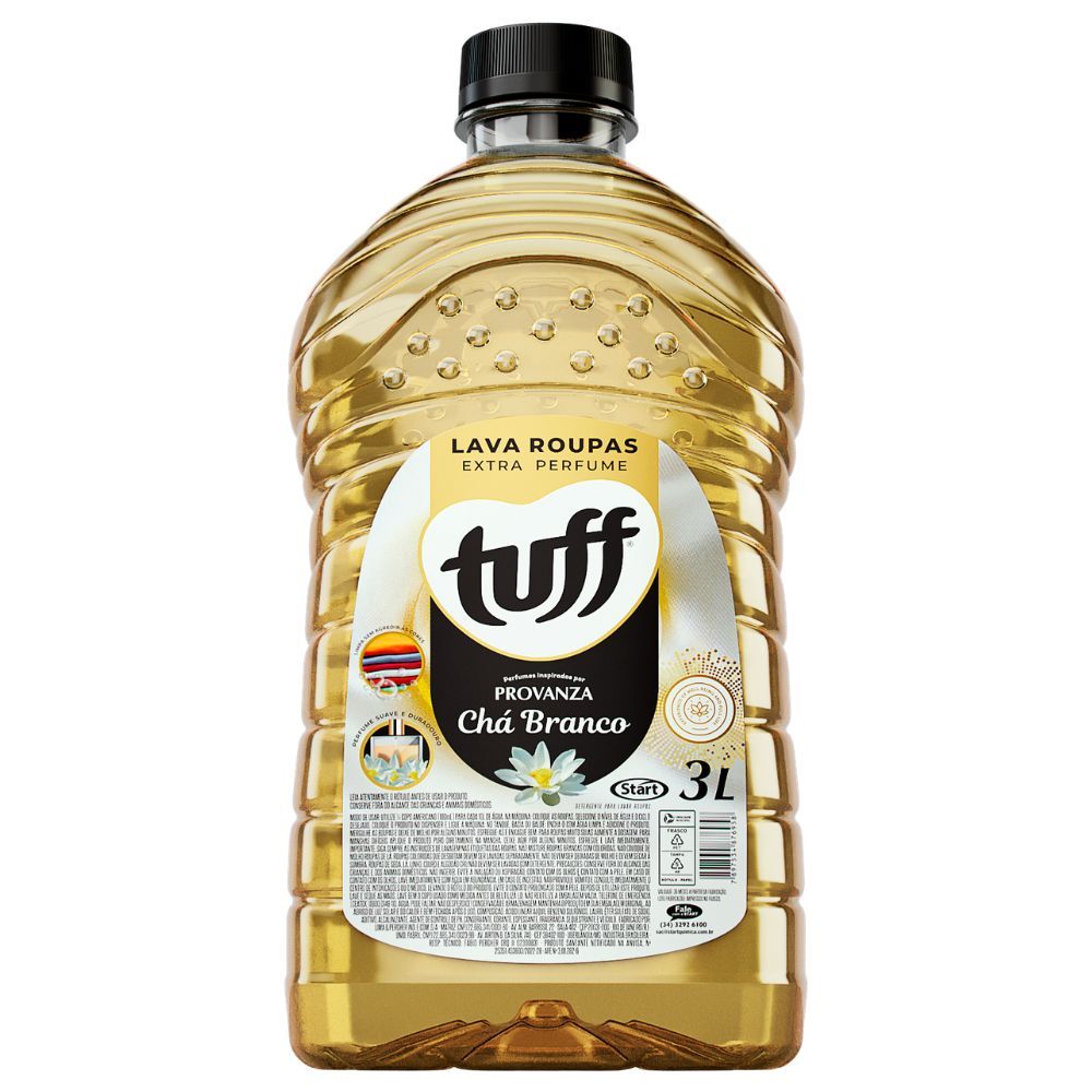 TUFF LAVA ROUPAS CHA BRANCO 3L