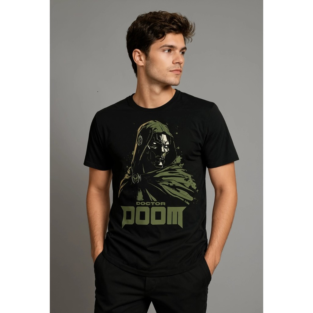 Camiseta Vingadores Doomsday Camisa Doutor Destino Marvel Blusa Infantil ao G3 Plus Size