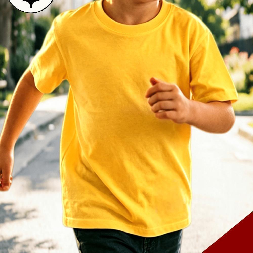 Camiseta Infantil LISA de Primavera Verão para Criança e Adolescente Suave e Agradável à Pele, Blusinha Infantil