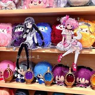 Menina mágica mágica Madoka suporte ornamentos Xiaomeiyan Shikame Yuanba momei decoração de mesa mercadoria caseira