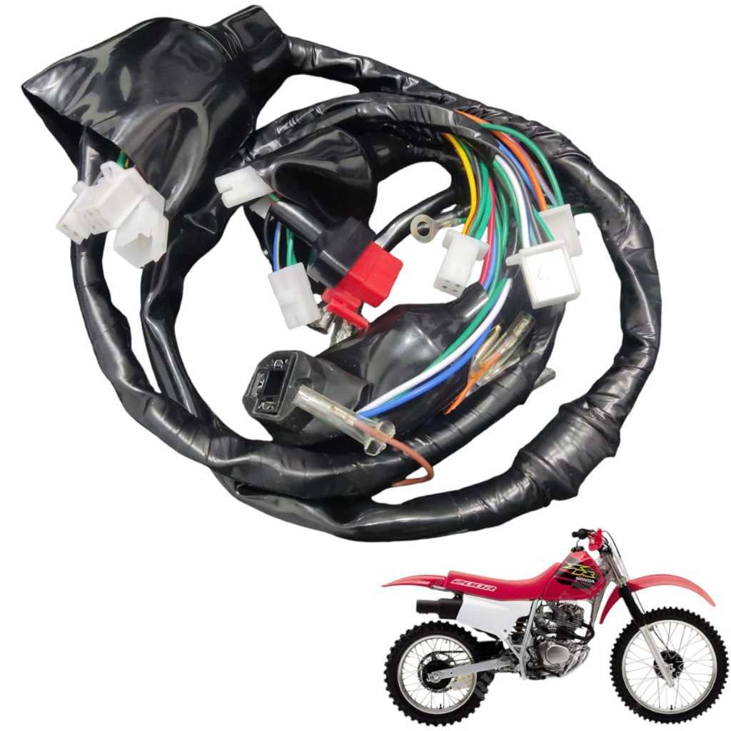 Fiação Principal Chicote Honda Xr 200 1994 1995 1996 Até 2003 — imagem 2 de 2