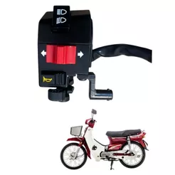 Chave De Luz Punho Seta Para Honda C 100 Dream 1993 Até 1998