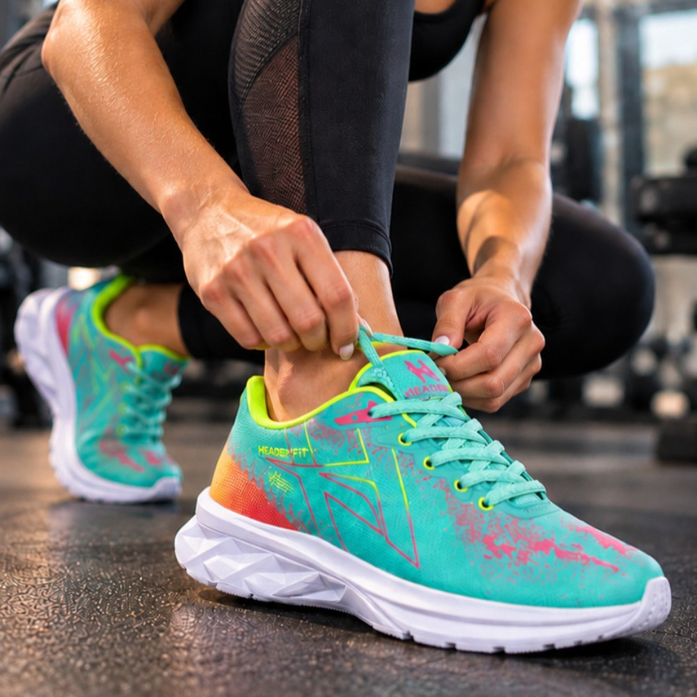 Tênis Feminino Esportivo Corrida Caminhada Casual Racer Leve Lançamento Confortável