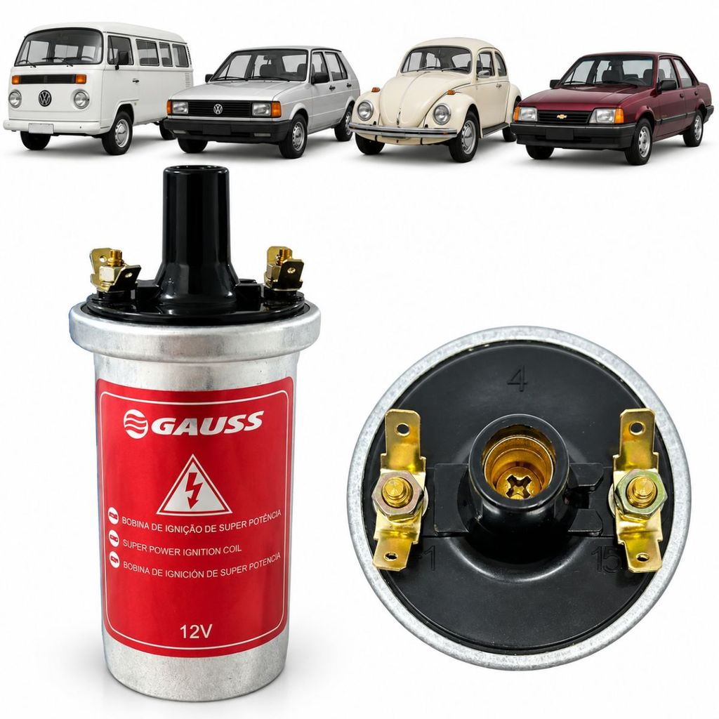 Bobina Ignição Gm Monza 1984 a 1991 - 838490 - GC4143