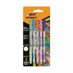 Caneta hidrográfica Intensity Medium com 5 unidades Bic
