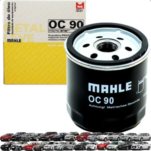 Filtro De Oleo Do Motor Metal Leve OC90 Corsa Celta Astra Meriva Zafira Gol Fox Polo Voyage Saveiro Original Novo