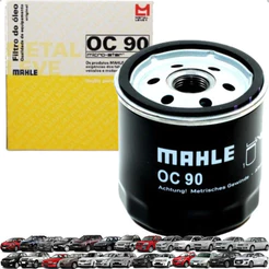 Filtro De Oleo Do Motor Metal Leve OC90 Corsa Celta Astra Meriva Zafira Gol Fox Polo Voyage Saveiro Original Novo