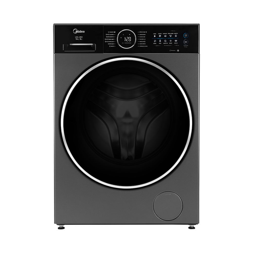 Lava e Seca 13kg Titanium Space Master Conectada Midea