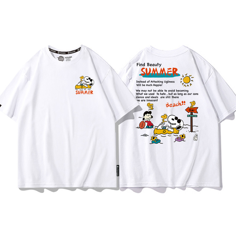 [Camiseta Premium Algodão Puro]LA BR.Moonlight Camiseta Unissex Bob Esponja Patrick Estampa Clássica Fãs Nostalgia Pura 