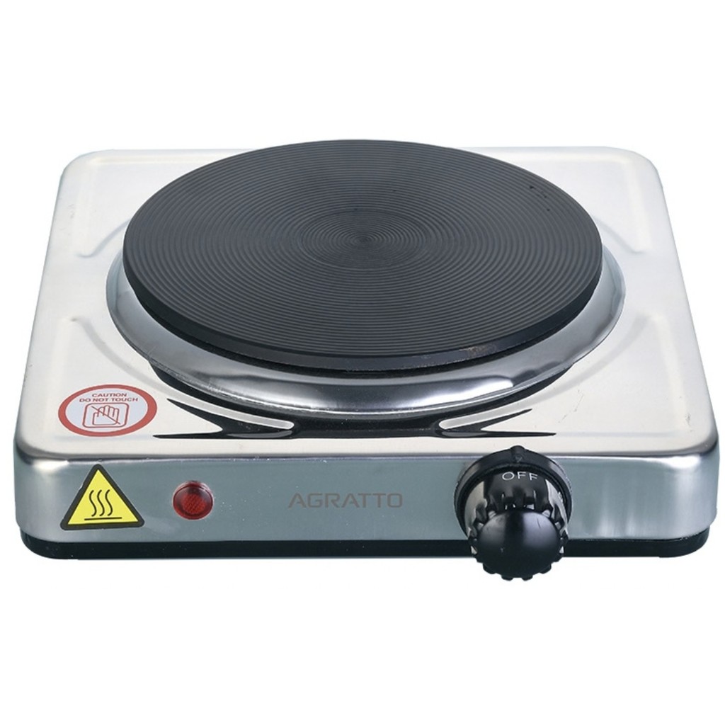 Fogão Elétrico Cooktop Mesa FMA-01 Prata 1500W 110V Agratto