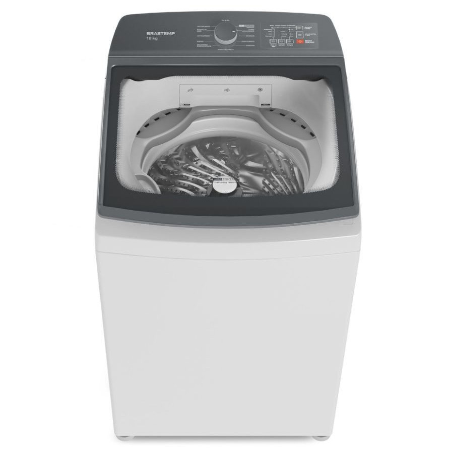 9.9 liquida 50%off Máquina de Lavar Brastemp 18Kg Branca com Ciclo Tira Manchas Advanced e Ciclo Antibolinha - BWF18AB