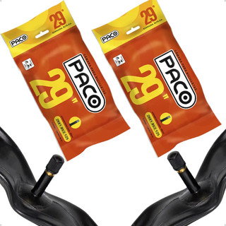 Par 2 Câmaras de Ar Aro 29 Bico Grosso 48mm Bike MTB Bicicleta Pneu Câmara Reposição Kit Aro 29 Bicicleta Mountain Bike