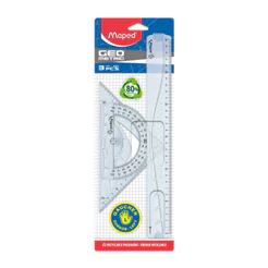 Kit de desenho para Canhotos 897118 3 peças Maped