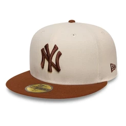 Boné New Era 59Fifty New York Yankees League Essential Bege