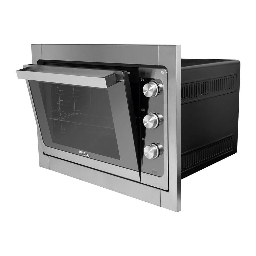 Forno Elétrico de Embutir Philco 55 Litros Inox PFE55E – 127 Volts · foto 2