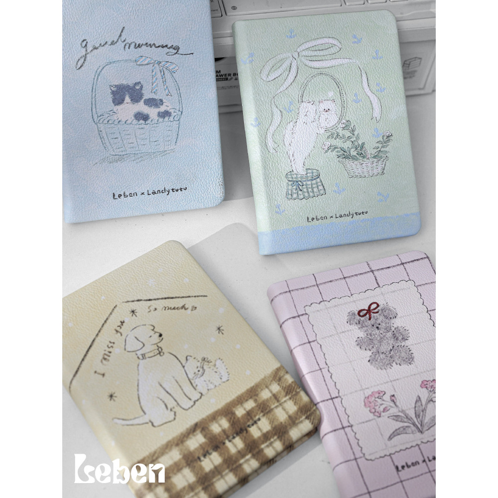 Caderno de música A5PU Notebook A6 Bloco de notas de alto valor espessado portátil manual portátil estudante dedicado Mi