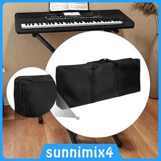 [Sunnimix4] Piano Elétrico Caso Bolsa De Tecido Oxford À Prova D'água Com Alça Para Estúdio De Acessórios De Instrumento