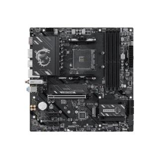 Placa-Mãe MSI B550M Gaming Plus WiFi6E, AMD AM4, DDR4, Wi-Fi 6E, Bluetooth 5.2, Preto e Prata - B550M GAMING PLUS WIFI6E