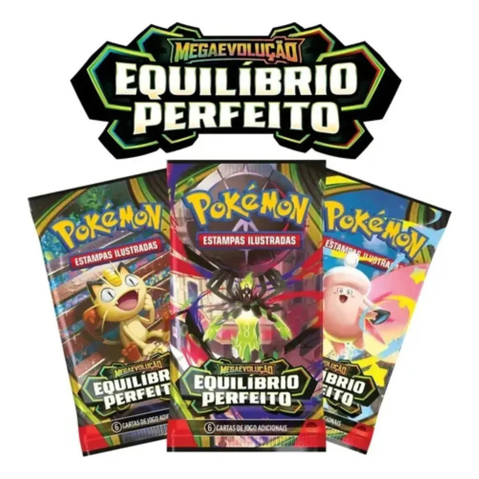 Booster Triplo Pokémon Equilíbrio Perfeito Makuhita Tcg — imagem 2 de 2