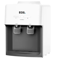 Bebedouro de mesa refrigerado eletrônico Branco mineralle EBE03B EOS
