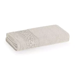 Toalha Rosto Provence 80X48Cm 430G/M2 Cinza Platina - Karsten