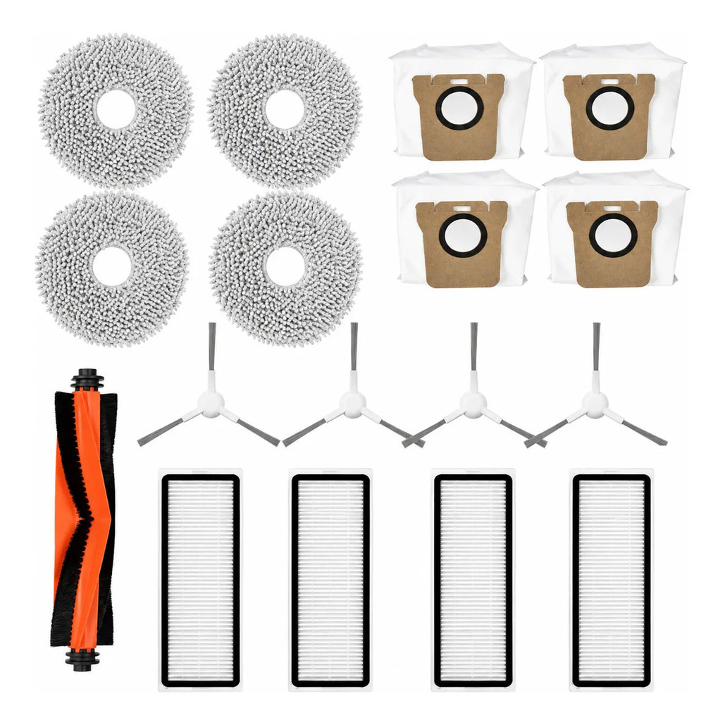 Kit Manutenção Para Xiaomi Robot Vacuum X10+ X20+ X20 Plus