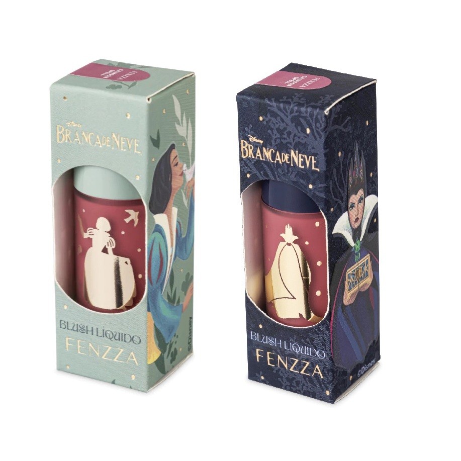 Blush Liquido Branca de Neve Fenzza DIS220 Rainha Má DIS229 em Oferta na Shopee