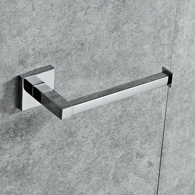 Porta Papel Higienico Papeleira Suporte Parede Banheiro Lavabo Premium Quadrado Moderno.-ATACADAO-