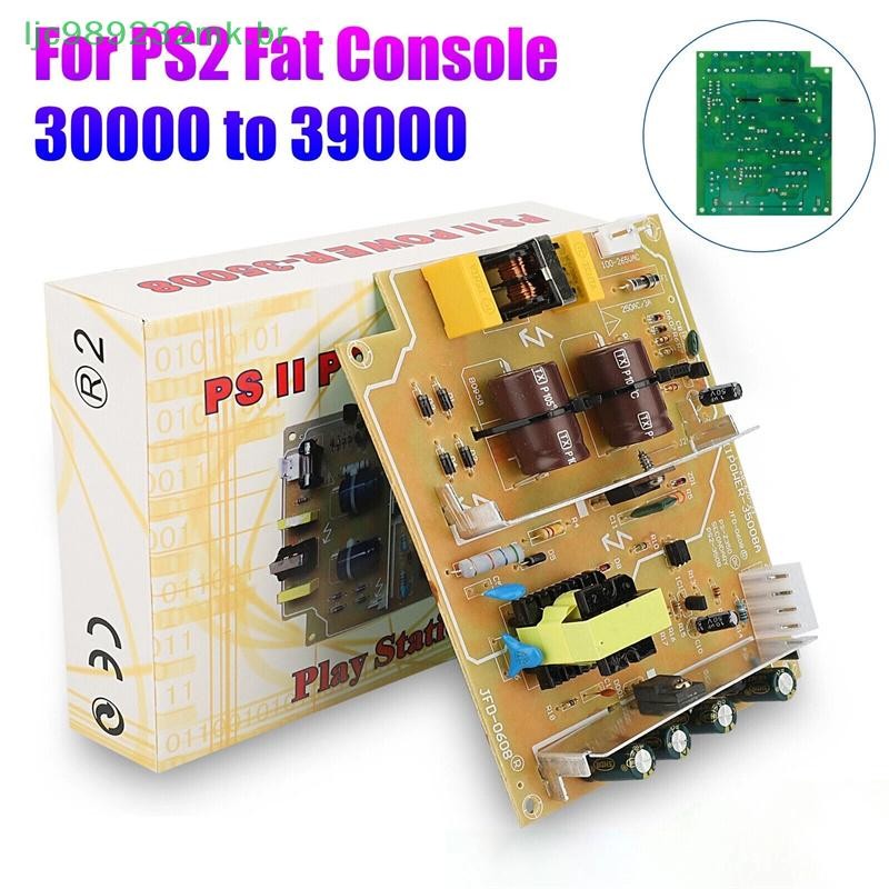 [MYBR] Placa De Fonte De Alimentação Para Sony PS2 Fat Console 30000 A 39000 Transformador De Integrado 110V-220V Univer