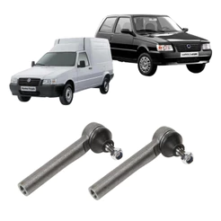 Par Terminal Direção Fiat Uno 2009/ 2013 Fiorino 1992/2013 Elba Tempra Direito Esquerdo