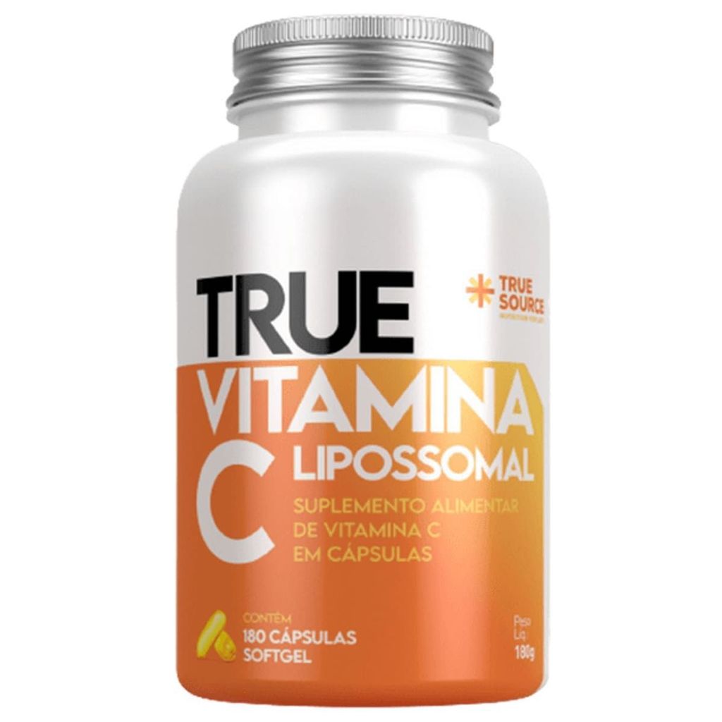 True Vitamina C Lipossomal - 180 Cápsulas - True Source em Oferta na Shopee