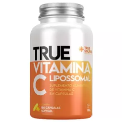 True Vitamina C Lipossomal - 180 Cápsulas - True Source