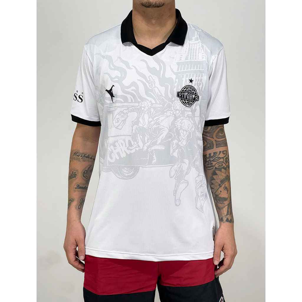 Camiseta Chronic de Time Cidade em Chamas - Branca