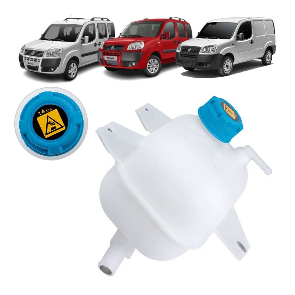 Reservatório de Água Expansão Fiat Doblo 1.3 1.4  1.6 1.8  Vários Anos em Oferta na Shopee