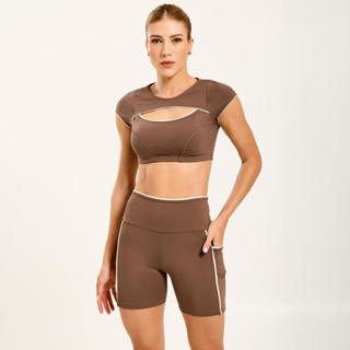 Short Ladder Capucine Poliamida em Oferta na Shopee