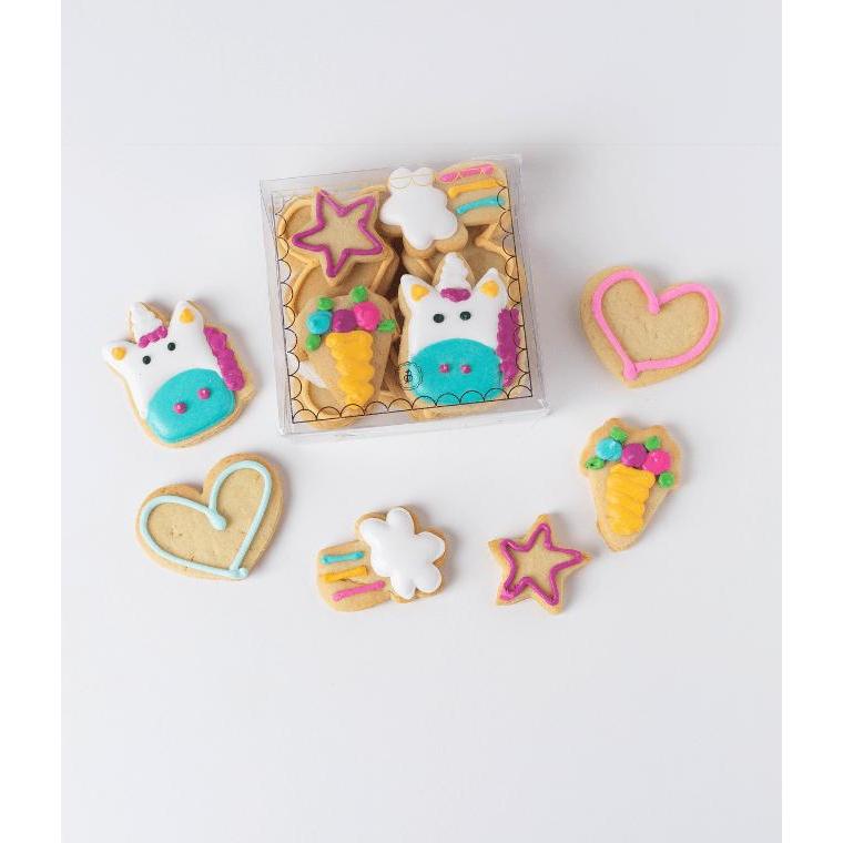 Biscoito Decorado Unicórnio Biscoitê 100g - Feito à Mão