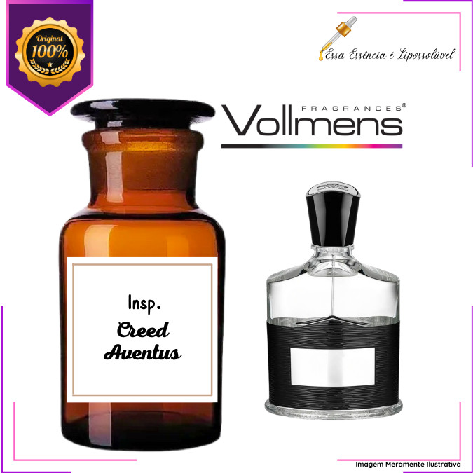 Essência Vollmens Premium Creed Aventus LPV - O Toque Sofisticado da Perfumaria Importada Masculina em Oferta na Shopee