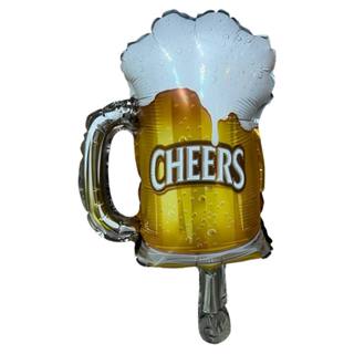 Balão Metalizado Copo Chopp Cerveja Centro Mesa 42cm decoração enfeite em Oferta na Shopee