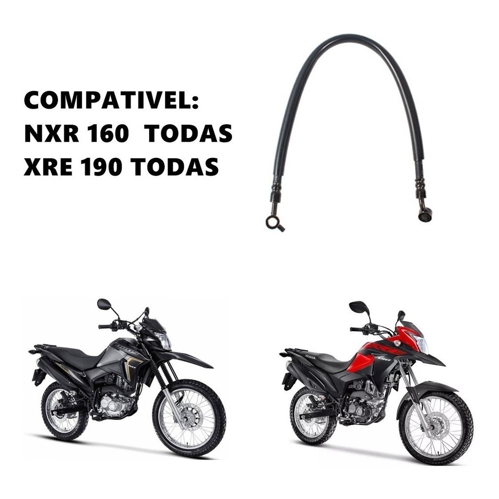 Mangueira Flexível Freio Traseiro Nxr Bros 160 Edd