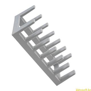 KIT Organizador Cozinha Eficiente, Espaço Para Panelas, Tampas, Pratos, Rack Armazenamento Empilhável, Perfei