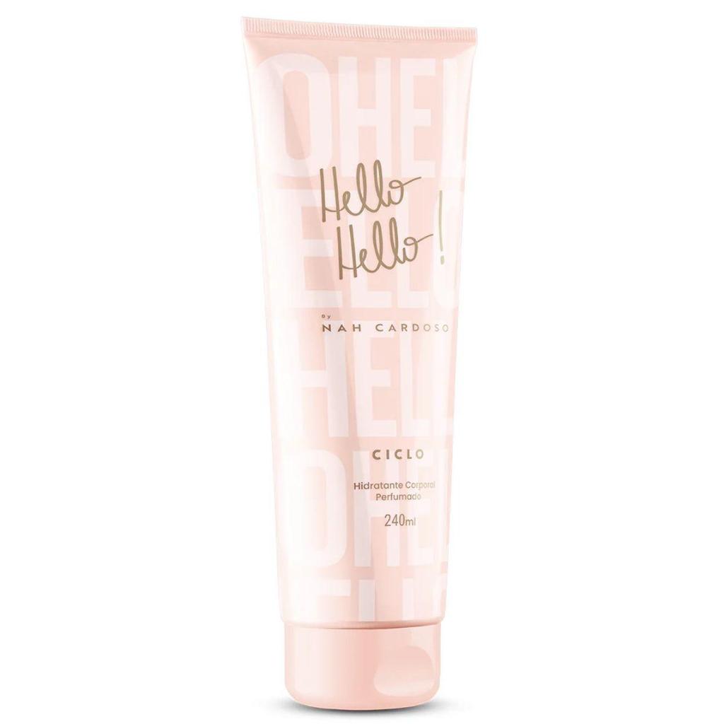 Loção Hidratante Hello Hello Nah Cardoso Creme Corporal 240ml Ciclo Cosméticos