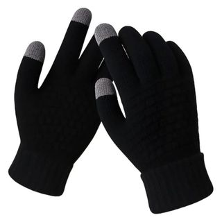 Luvas de Frio Inverno Térmica Touch Screen Celular Preto