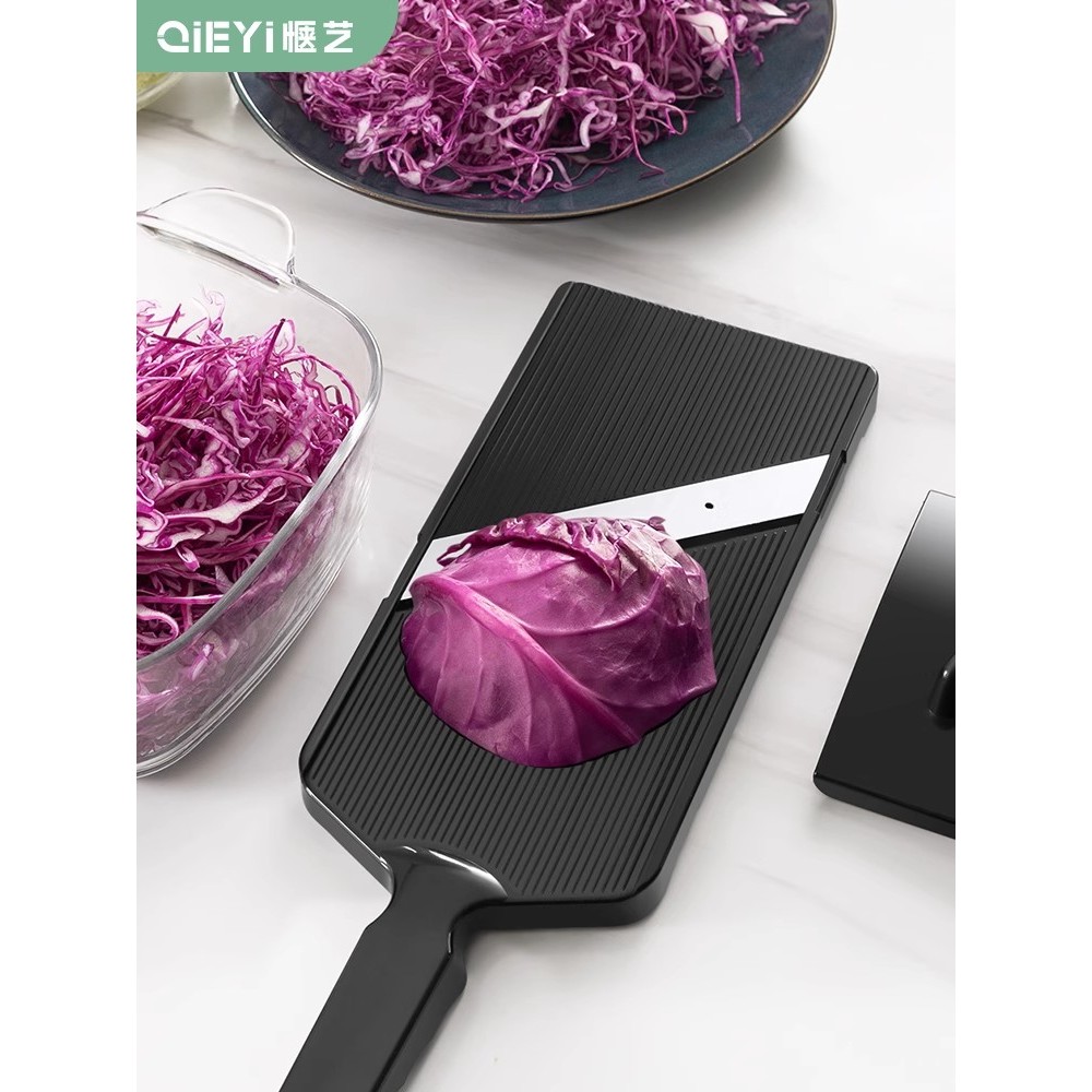 Ralador de vegetais salada vegetal repolho triturador Multi-função Slicer roxo couve ralador corte vegetal