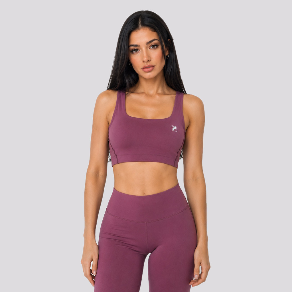 Top Fila Touch Gym Feminino Bordô