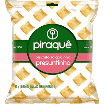 Piraquê Biscoito presuntinho 100g